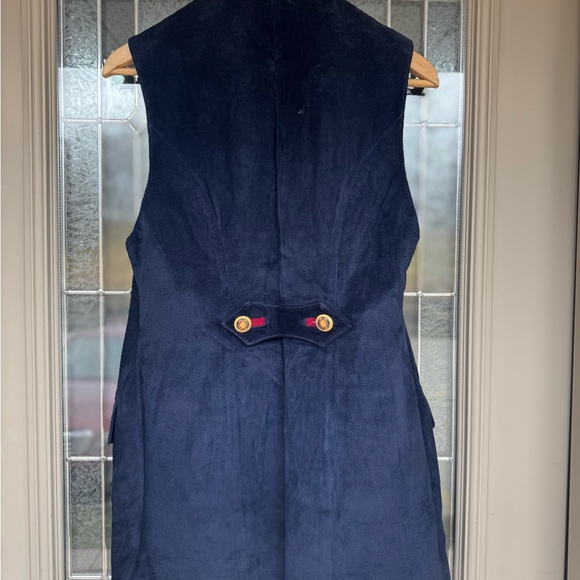 Vtg 1990’s Suede Mini Dress - Picture 3 of 9